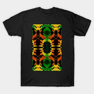 Geometric Abstract Art Design T-Shirt